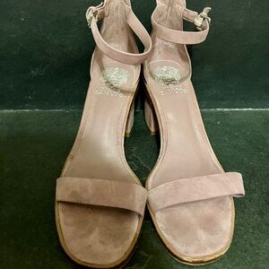 Vince Camuto Blush Ankle Strap Heels